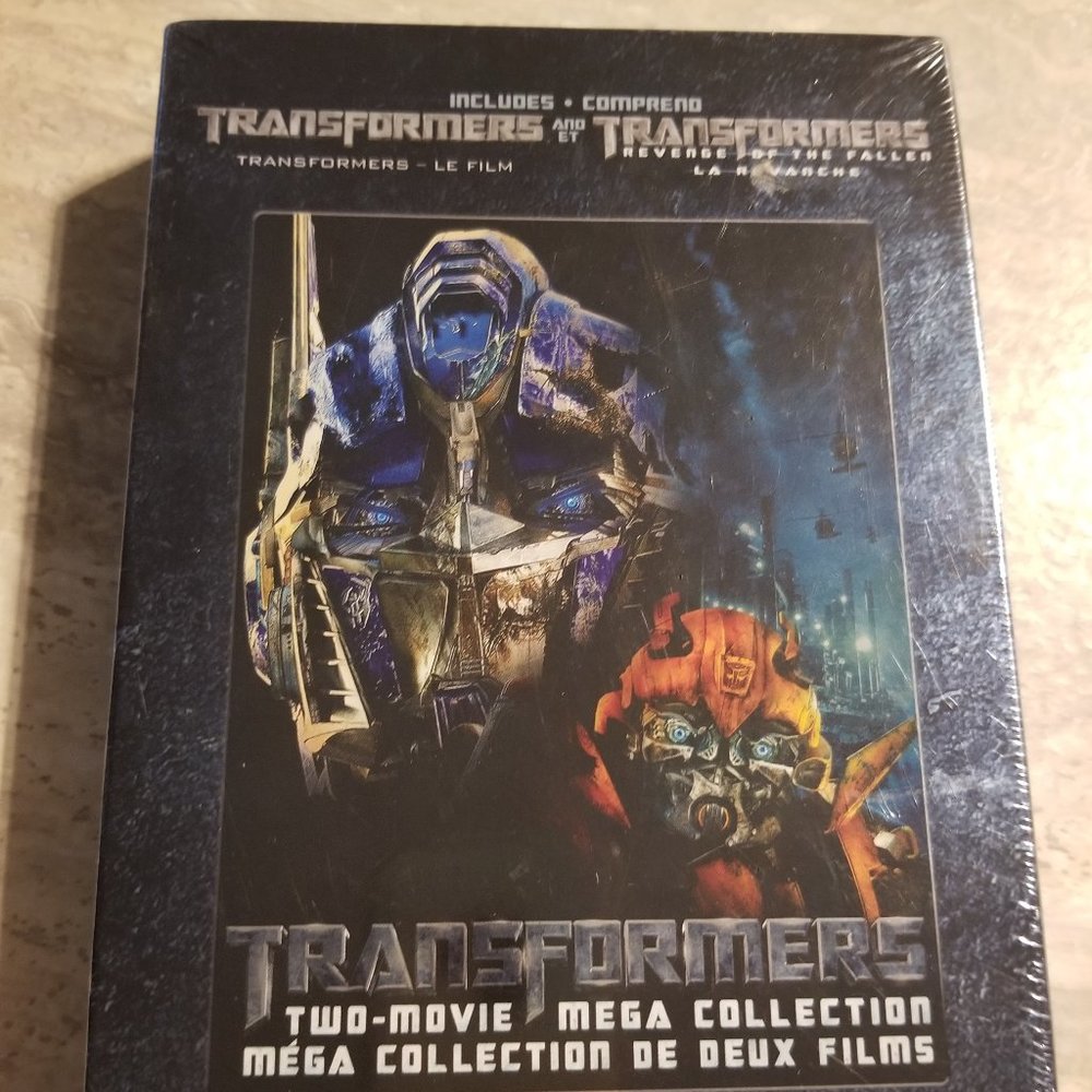 Sealed Transformer 2 pack DVDs